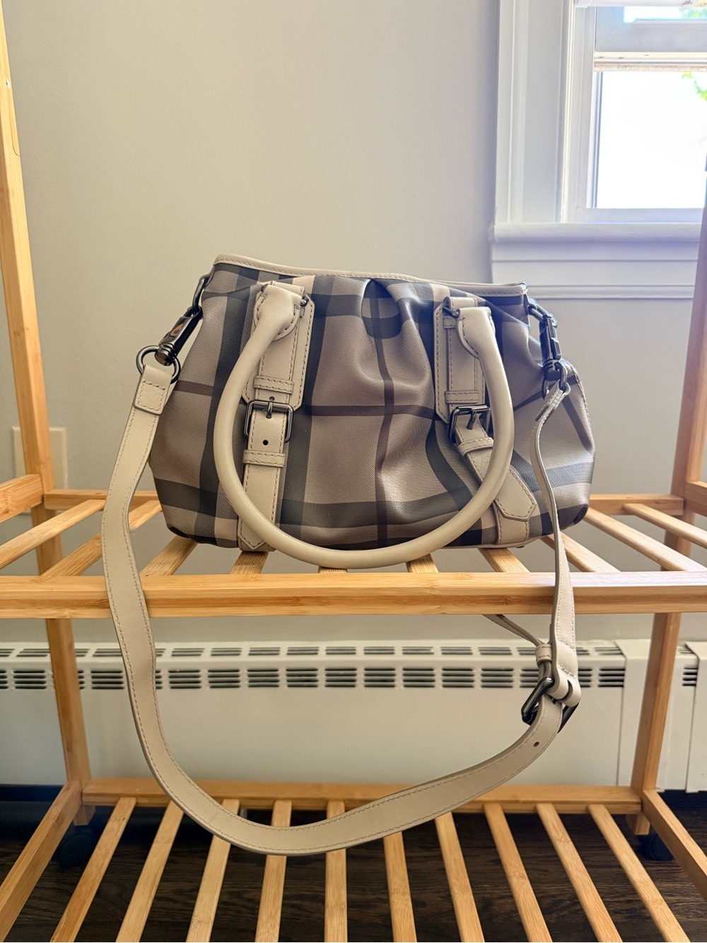 Burberry Smoked Check Northfield Bag